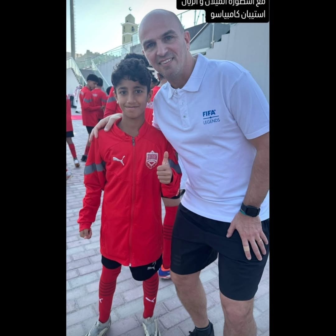 بفضل الله تم اختيار ولد العم خليفه بن هلال بن عبدالله الذوادي ضمن صفوف منتخب البحرين الوطني لكرة ال… — 2